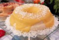 Flã de tapioca com coco
